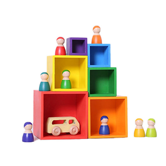 Cubi Arcobaleno steineriano