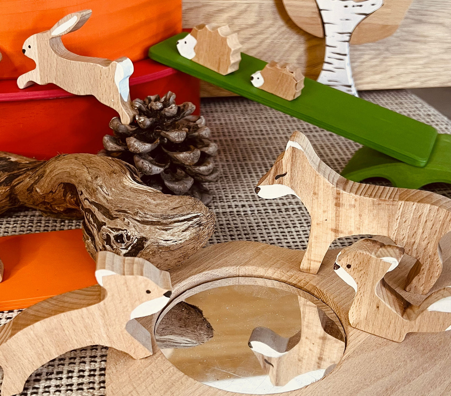 Intero set completo animaletti+ambiente