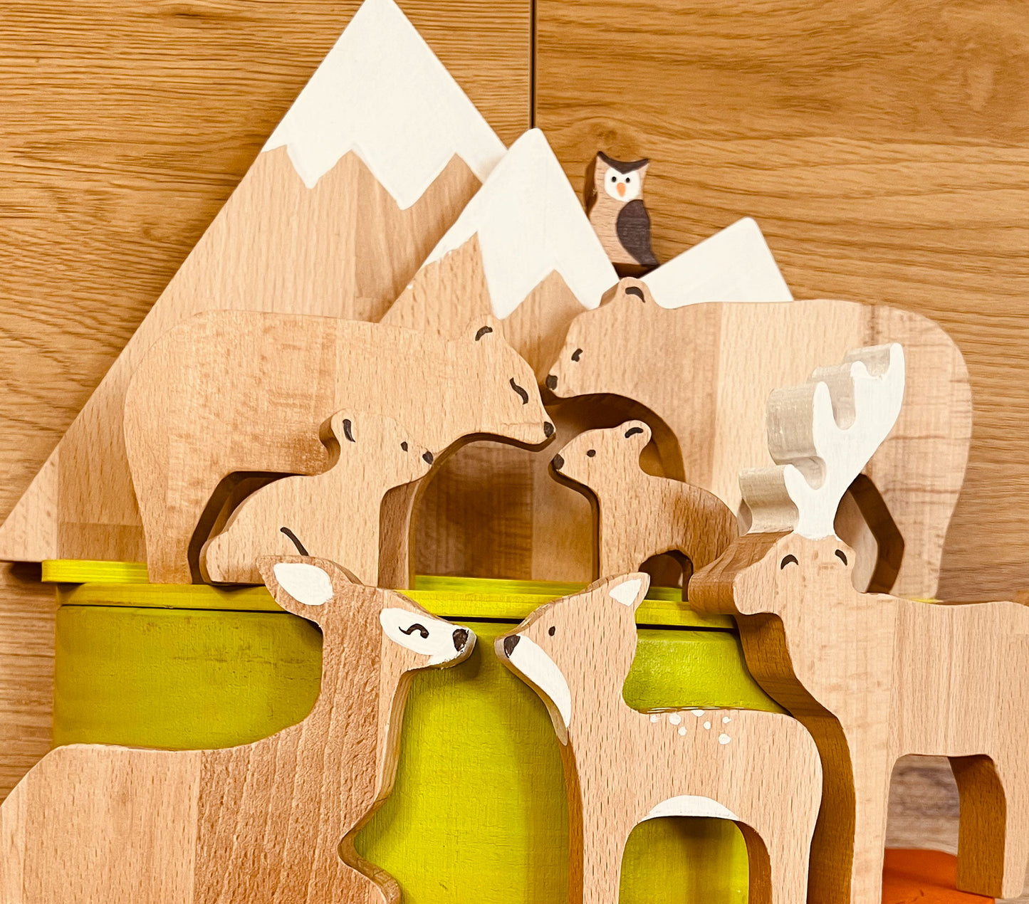 Intero set completo animaletti+ambiente