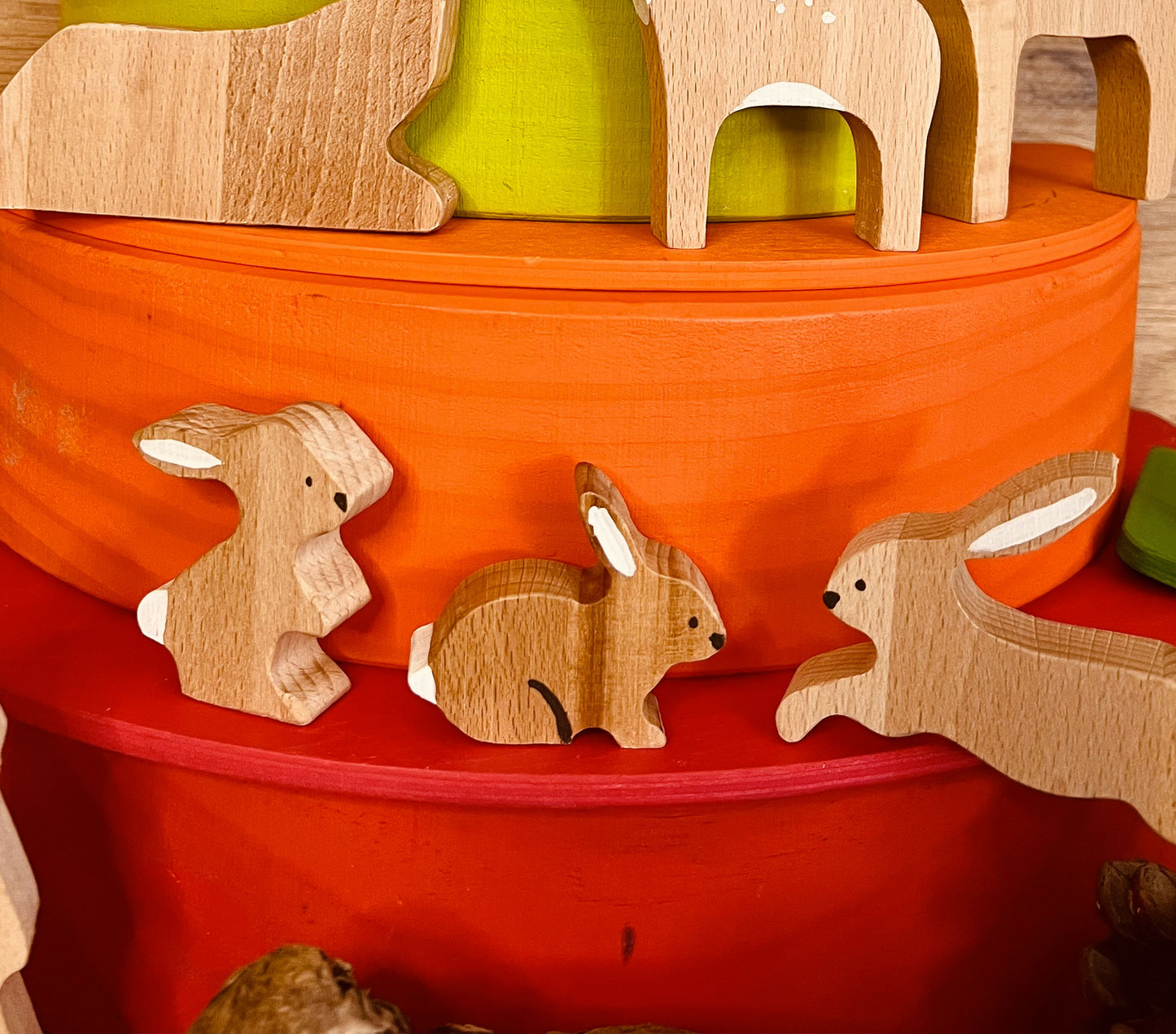 Intero set completo animaletti+ambiente