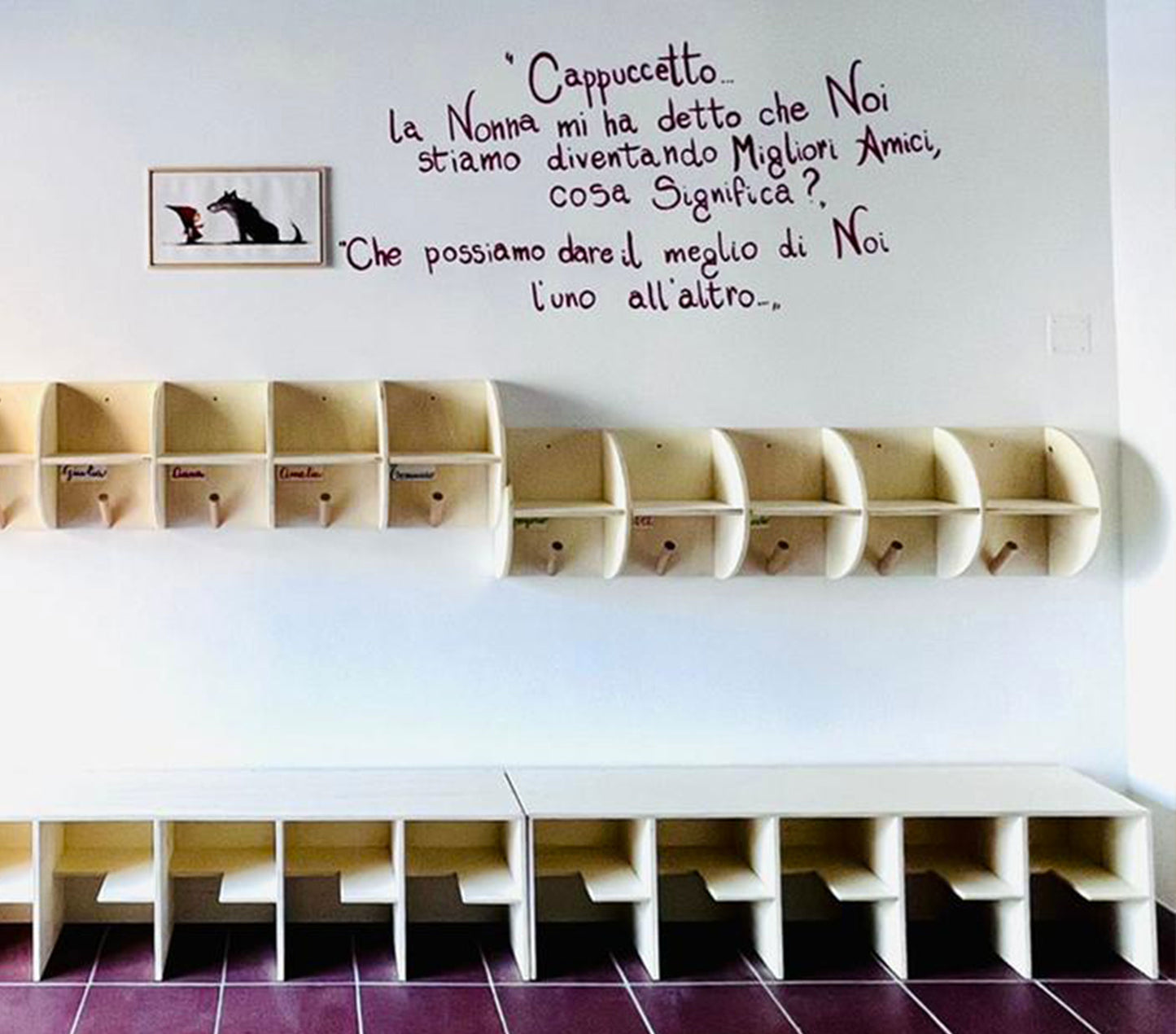 Armadietti asilo