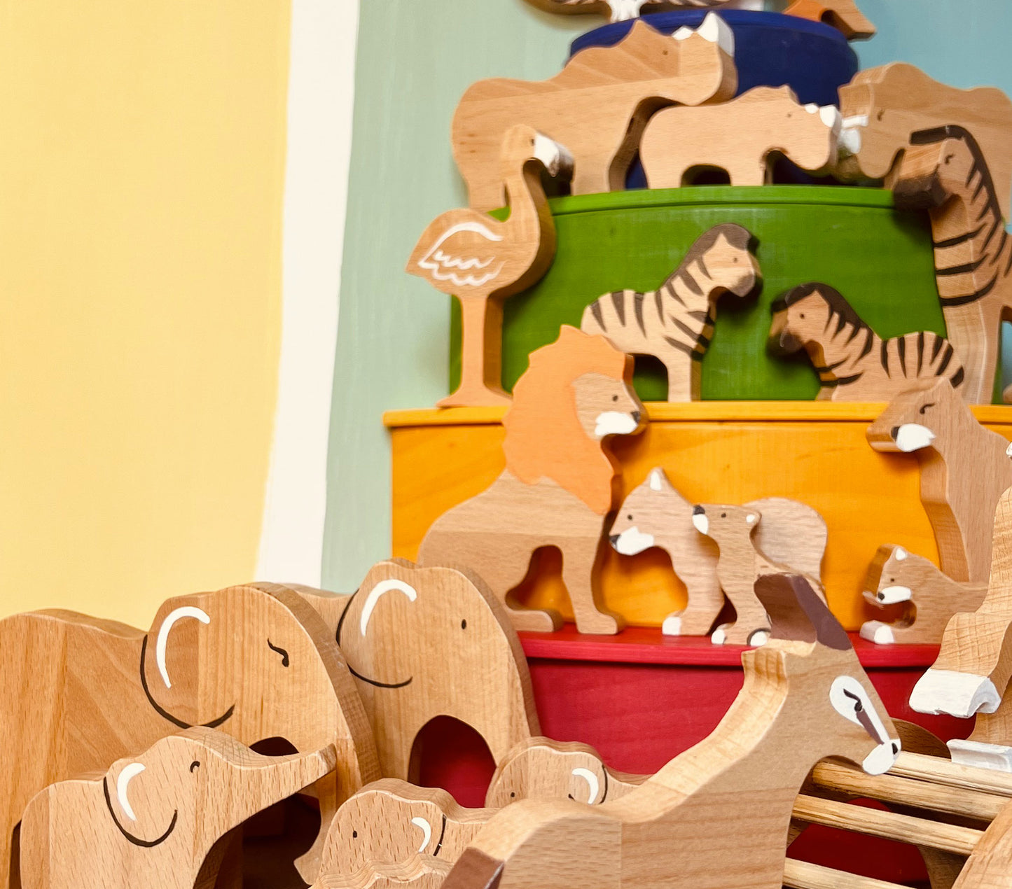SET animaletti completo Savana + elementi completo