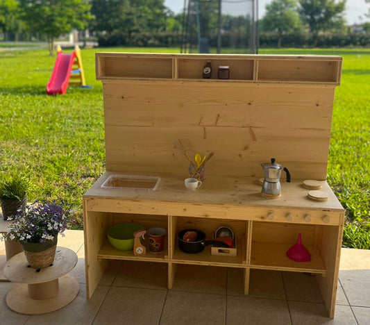 Cucina da esterno - cucina di fango