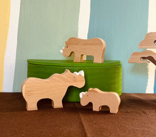 Famiglia rinoceronti