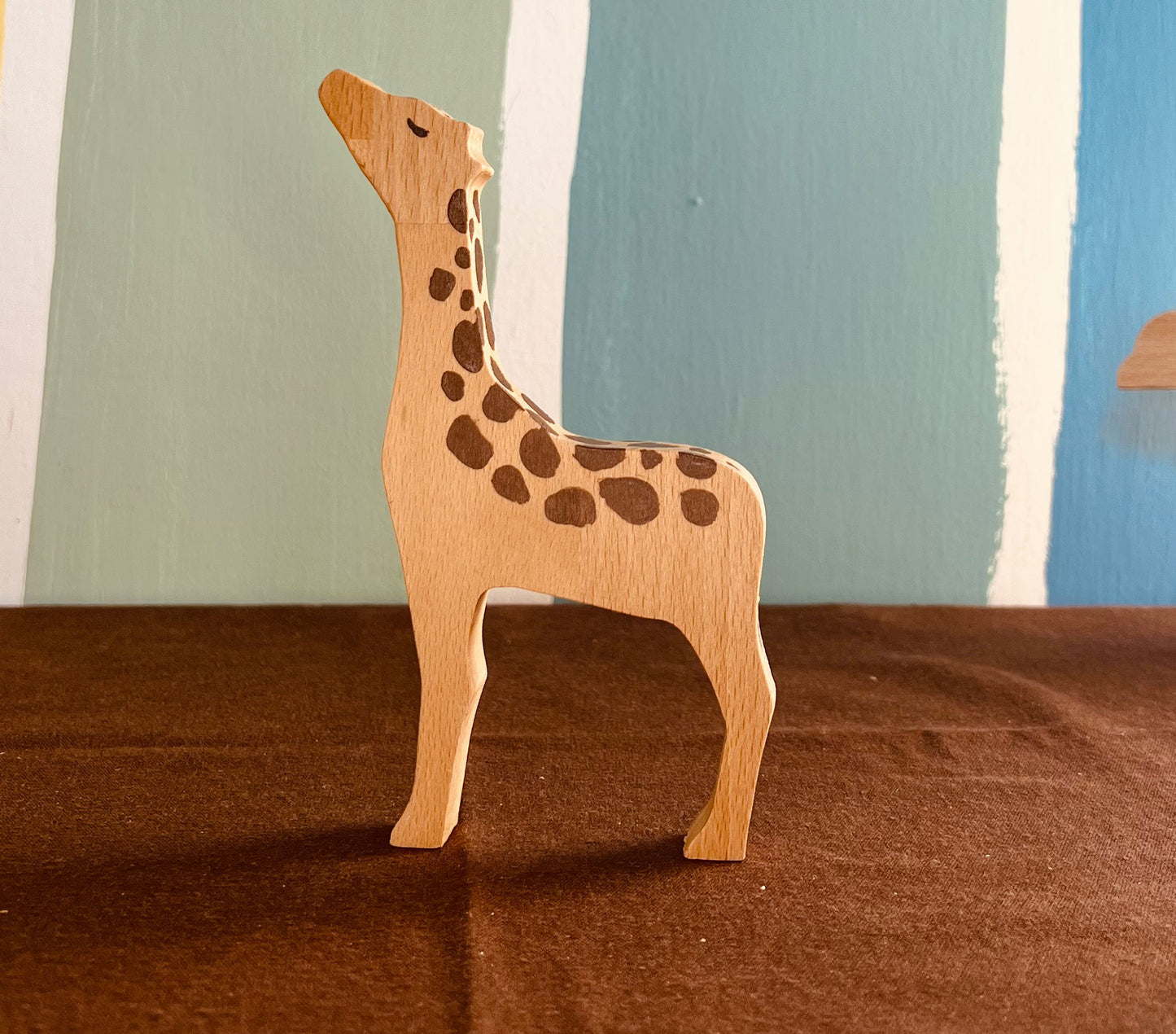 Famiglia di giraffe