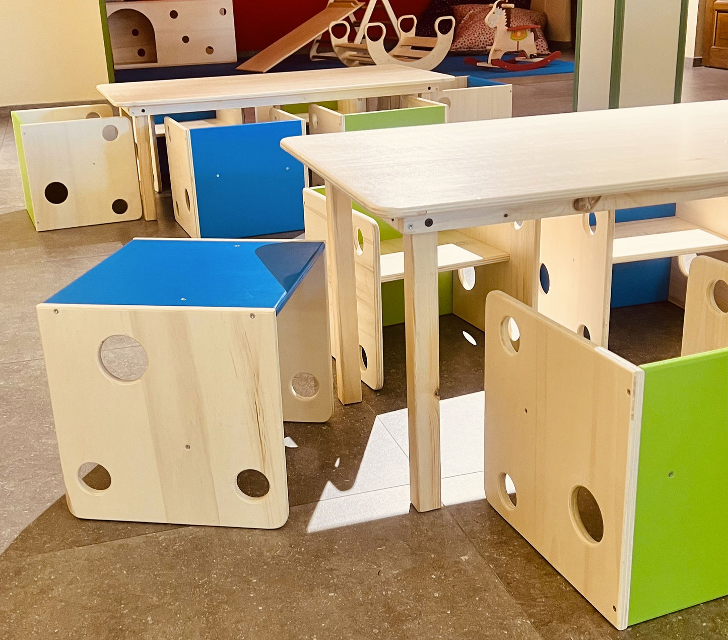 Sedia 3in1 + tavolo