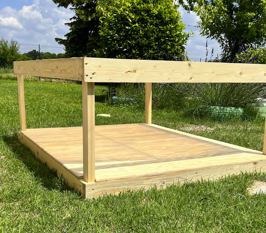 Tavolo artistico per esterno