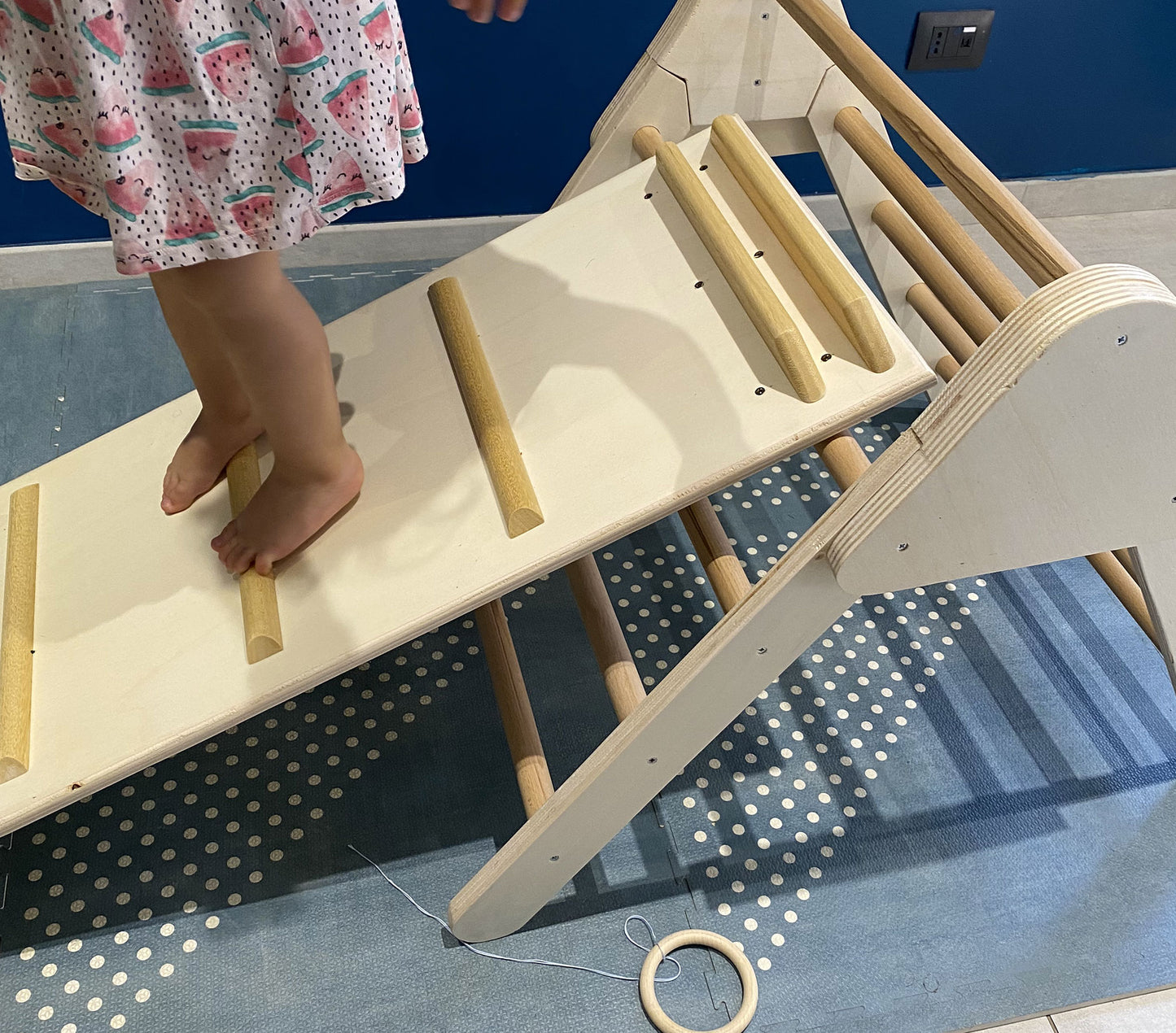 Triangolo+rampa+cubo Pikler