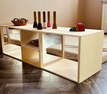 Tunnel passante specchiato