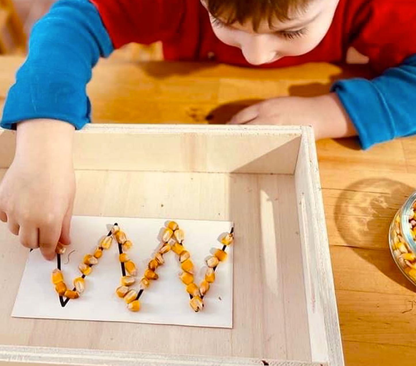 Vassoio Montessori
