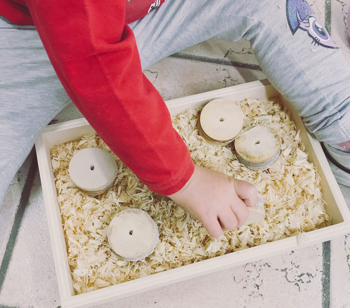 Vassoio Montessori